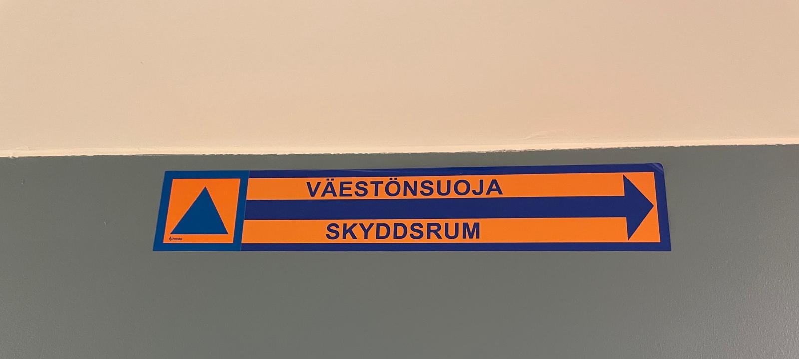Turun Jyrkkälässä harjoitellaan väestönsuojan käyttöönottoa ja suojautumista
