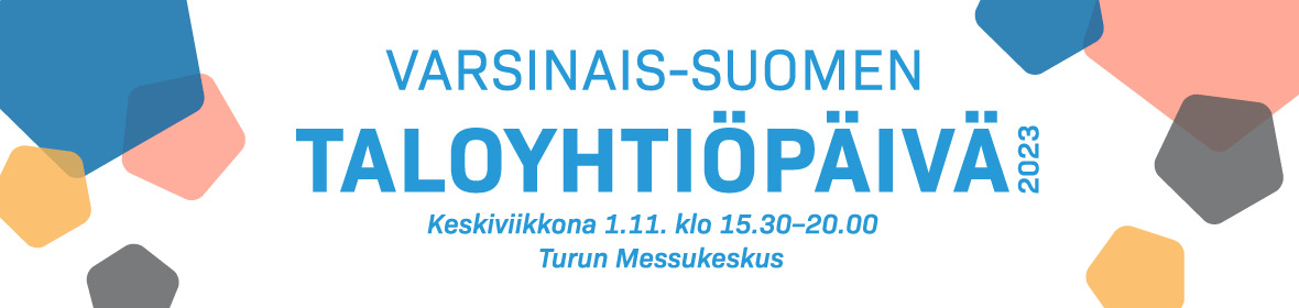 Monipuolista oppia tarjolla Varsinais-Suomen Taloyhtiöpäivässä 1.11.2023